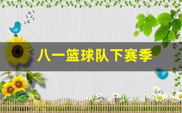 八一篮球球队-八一篮球队下赛季