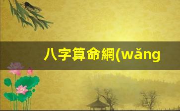 八字算命網(wǎng)騙錢(qián)(八字算命骨重量計(jì)算)