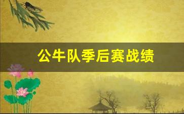 公牛队季后赛战绩-公牛队2021