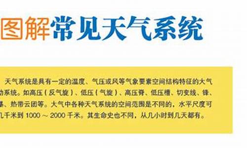 六种天气状况_六种天气状况分别对生产生活的影响