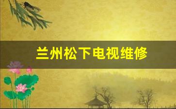 兰州松下售后维修-兰州松下电视维修