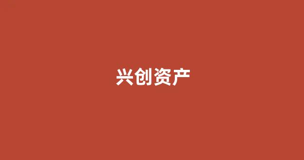 兴创资产(兴创公司)_https://www.taocizhiliang.com_效果图_第1张
