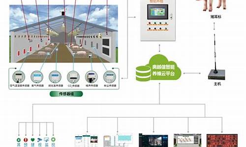 养猪一体化电脑系统,全智能一体化养猪系统