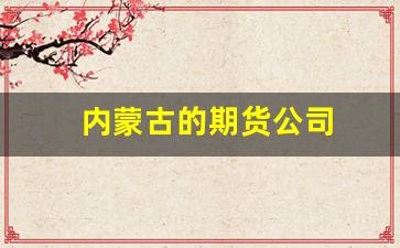 内蒙古的期货公司(包头的期货公司)_https://www.xzdzcjx.com_上交所_第1张
