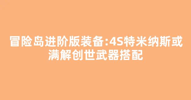 冒险岛进阶版装备:4S特米纳斯或满解创世武器搭配-第1张图片-冒险岛私服发布网 冒险岛进阶版装备:4S特米纳斯或满解创世武器搭配-第1张图片-冒险岛私服发布网