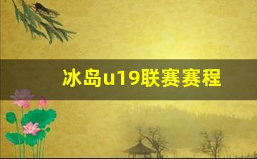 冰岛u19联赛赛程-冰岛u19联赛赛程表