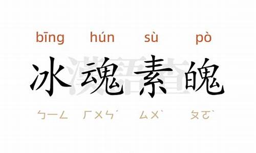 冰魂素魄的意思是什么-冰魂素魄的意思