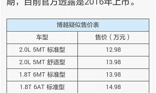 凯越suv图片和价格_凯越汽车之家报价