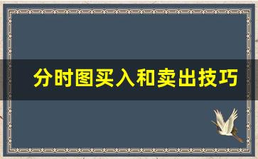 分时图买入和卖出技巧(分时图怎么看主力买入与卖出)_https://www.haiwangdasha.com_大商所_第1张