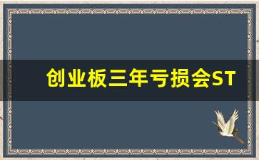 创业板三年亏损会ST吗(创业板三年亏损会退市吗)_https://www.haiwangdasha.com_深交所_第1张
