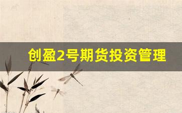 创盈2号期货投资管理平台(创盈1号fof)_https://www.gfdzclz.com_创业板_第1张
