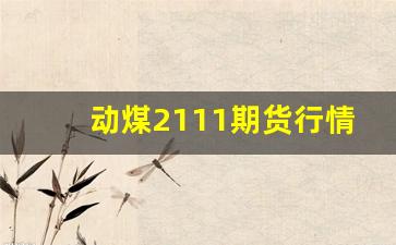 动煤2111期货行情(动力煤2101期货行情)_https://www.fzdzcxj.com_上交所_第1张