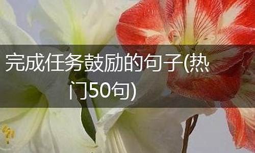 努力完成任务的句子_努力完成任务的句子正能量