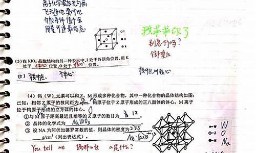 化学高考笔记_新高考化学笔记