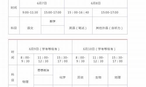 2021北京中高考时间_北京20中高考时间