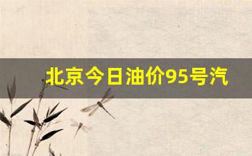 北京今日油价95号汽油价格表查询一览表-北京油价今日价格95多少钱一升