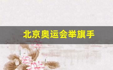 北京奥运会举旗手-2008年北京奥运会举旗手