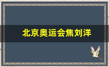 刘燚 北京奥运会-北京奥运会焦刘洋