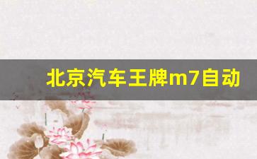 北京汽车王牌m7自动挡(王牌7系自卸车图片)_https://www.jnskb.com_装修公司_第1张