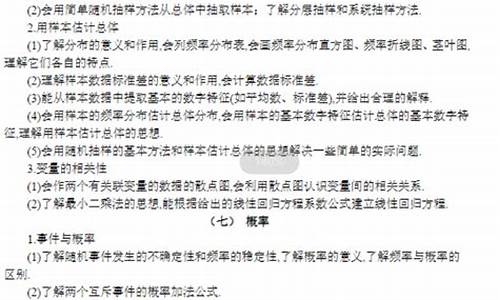 北京高考数学考哪几本书_北京高考数学考纲