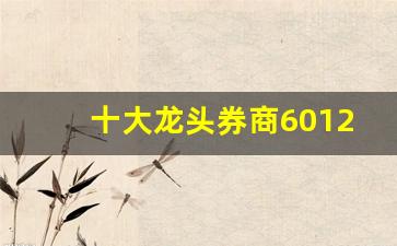 十大龙头券商601211(十大龙头券商股价排名)_https://www.wanyuyiyao.com_上交所_第1张