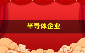 半导体企业(半导体公司是做什么的)_https://www.haiwangdasha.com_中金所_第1张