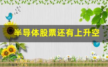半导体股票还有上升空间吗知乎(半导体龙头股票前五名)_https://www.gzyhshgzzx.com_上期所_第1张