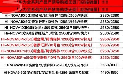 华为手机报价单在哪里找_华为手机报价单在哪里找到