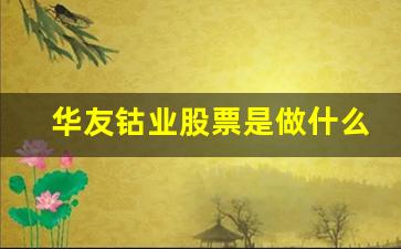 华友钴业股票是做什么的(华友钴业股票是做什么的啊)_https://www.qgjzrcxxzxpt.com_郑商所_第1张