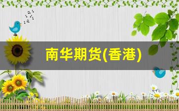 南华期货(香港)(南华期货(香港)有限公司)_https://www.gfdzclz.com_上交所_第1张