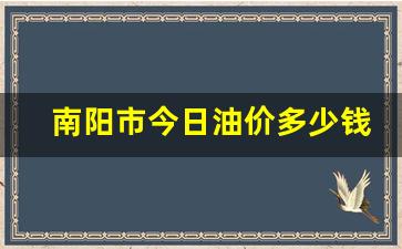 南阳市今日油价多少钱-南阳市今日油价多少