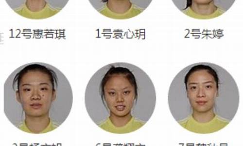 历届女排队员的名单介绍图_历届女排队员的名单介绍