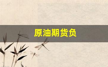 原油期货负(原油期货负数是哪一年)_https://www.xzdzcjn.com_上交所_第1张