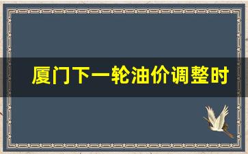 厦门油价92汽油价格-厦门下一轮油价调整时间