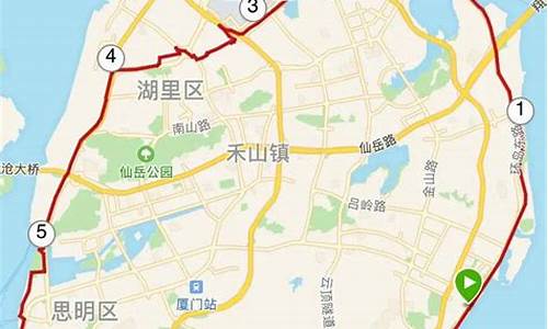 厦门环岛骑行路线导航,厦门环岛骑行路线