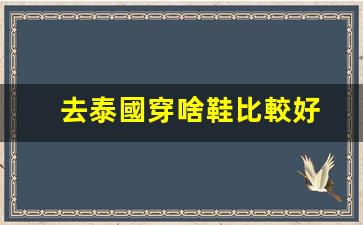 去泰國穿啥鞋比較好(去泰國穿什么)