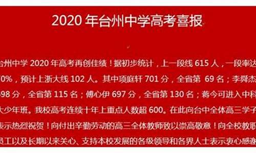 台州高考状元罗栋简历照片_台州高考状元