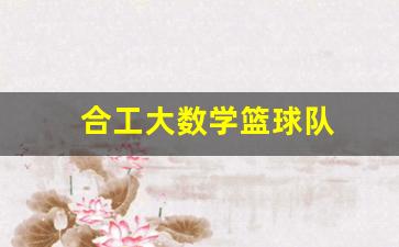 合工大数学篮球队-合肥工业大学篮球联赛