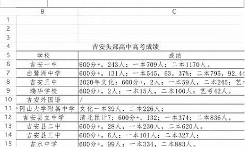 江西吉安泰和中学2020年高考成绩,吉安泰和高考状元