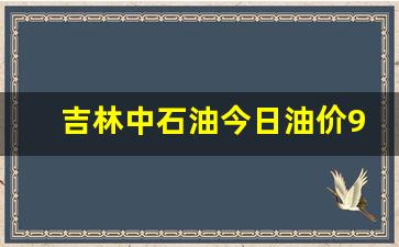 吉林中石油今日油价92汽油最新价格-吉林