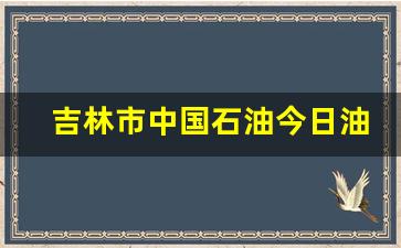 吉林市中国石油今日油价查询最新-吉林市中