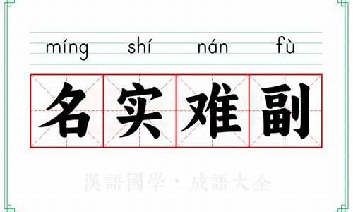 名实难副_名实难副打一数字