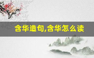 含华造句,含华怎么读,含华的意思,含华的组词-第1张图片-我的生活随想