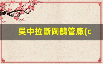 吳中拉斷閥鶴管廠(chǎng)家(鶴管拉斷閥工作原理視頻)(1)