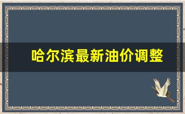 哈尔滨油价调整日期-哈尔滨最新油价调整