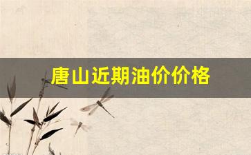 唐山近期油价价格_唐山今日油价95汽油价格