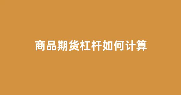 商品期货杠杆如何计算(期货杠杆的计算公式)_北交所_第1张_财经网 商品期货杠杆如何计算(期货杠杆的计算公式)_https://www.nalian8.com_北交所_第1张