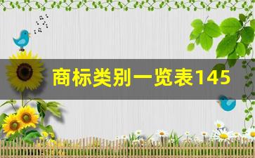 商标类别一览表145类(商标1—45类别)_https://www.hhem8.com_科创板_第1张