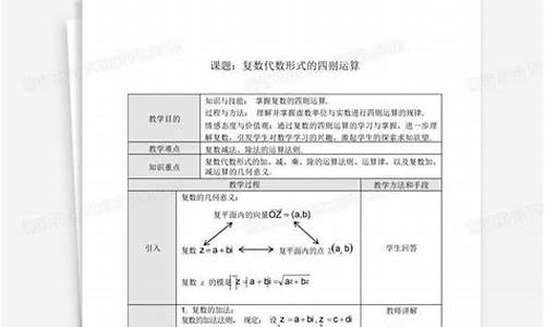 四则运算教案人教版优秀教案_四则运算教案