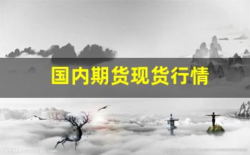 国内期货现货行情(国内期货指数今日行情)_https://www.fzdzcxj.com_深交所_第1张